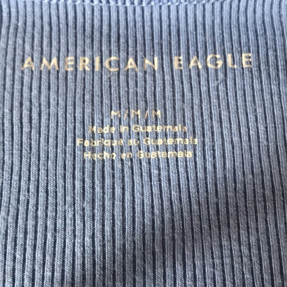 Blue cropped tank from American eagle size medium-true to size - Picture 3 of 3